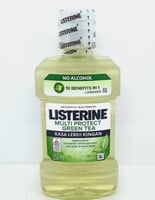 غسول الفم ليسترين ملتي بروتكت بالشاي الأخضر 250 مل