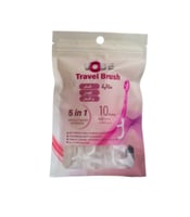 فرشاة الأسنان للسفر 5 في 1 - 10 قطع فوج