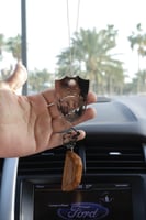 تعليقة سيارة الأهلي بالاسم