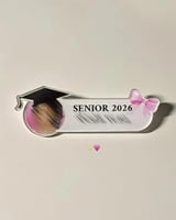 بروش تخرج أكريلك بالاسم والصورة