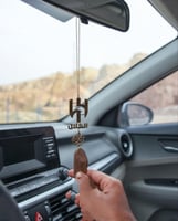 تعليقة سيارة الهلال بالاسم