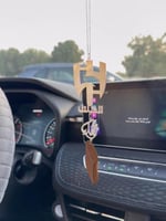 تعليقة سيارة الهلال بالاسم