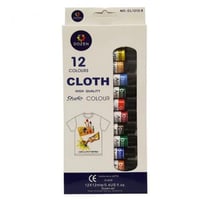 ألوان قماش 12 لون Dozen