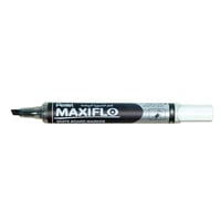 قلم سبورة ضغاط أسود رأس مشطوف PENTEL MAXIFLO MWL6S...