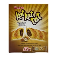 كات كات بكريمة الكاكاو والبندق 12 * 24 جم - اولكر