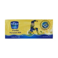 حليب طويل الاجل بنكهة الفانيلا 18*125مل - نادك