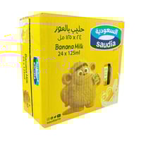 حليب بالموز السعودية 24*125 جم