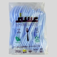 ملاعق شوكيه ابيض جامبو - عسق