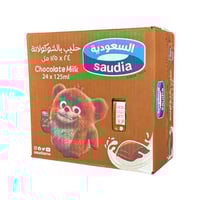 حليب بالشوكولاتة السعودية 24*125 مل