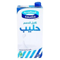 حليب السعودية كامل الدسم 2 لتر