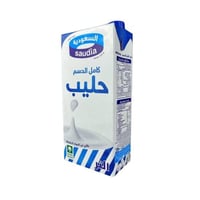 حليب كامل الدسم السعودية 1 لتر