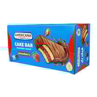 كيك بار فراولة مغطي شوكولاتة - امريكانا 35جم