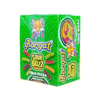 حلوى القوه الحامضة نكهات 24*10جم - بورقات