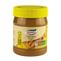 زبدة الفول السوداني (ناعمة) 340 جم - قودي