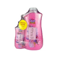 صابون يدين برائحة الورد (عرض) 2.2 لتر + 500 مل مجا...