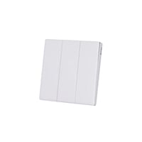 مفتاح ثلاثي بيانو ابيض خشبي