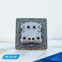 مفتاح مكيف 7×7لولي وذهبي