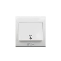 مفتاح مكيف 7×7/ 45امبير ماليزي ابيض BTM-W23 موديل...