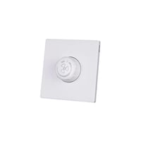 مفتاح ديمر مروحة بيانو أبيض خشبي