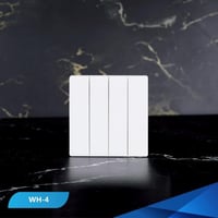 مفتاح رباعي بيانو أبيض خشبي