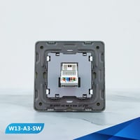 فيش كمبيوتر مفرد لون أبيض وفضي