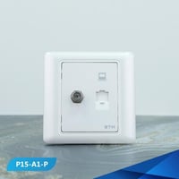 فيش منفذ كمبيوتر و دش لون لولي مبروم