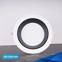 كشاف ريبون ضد التوهج فريم أبيض مقاس30/20وات