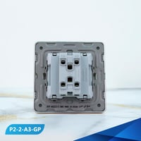 مفتاح مجوز دركسون 2 مسمار لون لولي وذهبي