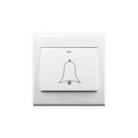 مفتاح كباس جرس ماليزي ابيض BTM-W7 موديل رقم L-DB