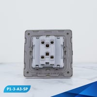 مفتاح مفرد دركسون 3 خط لون لولي + فضي صيني BTM/A3-...