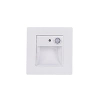 حساس حركة بإضاءة بيانو أبيض خشبي