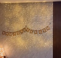 ‏ستارة زينة ‫2‏×2‬LED لون شمسي