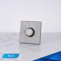 مفتاح ديمر مروحة بيانو رصاصي خشبي