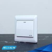 مفتاح مفرد دركسون 2 مسمار لون ابيض