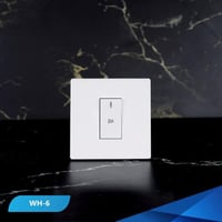 مفتاح سخان بيانو أبيض خشبي