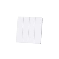 مفتاح رباعي بيانو أبيض خشبي