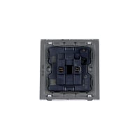 فيش ثلاثي 13 أمبير بيانو أبيض خشبي