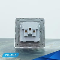 فيش 13 امبير مع منفذ USB لون لولي مبروم