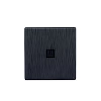 فيش كمبيوتر مفرد بيانو اسود خشبي