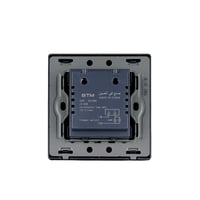 مفتاح ديمر لمبة 630W بيانو أسود خشبي