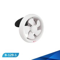 شفاط اصيل زجاج دائري مقاس 20 سم بقوة 25 واط