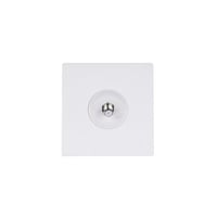 فيش منفذ دش أبيض خشبي