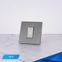 مفتاح سخان بيانو رصاصي خشبي