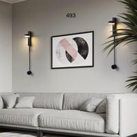 انارة جدارية مودرن ذهبي