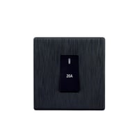 مفتاح سخان بيانو أسود خشبي