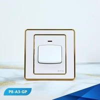 مفتاح مكيف 7×7لولي وذهبي