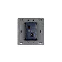 مفتاح مفرد بيانو ابيض خشبي