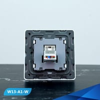 فيش كمبيوتر مفرد لون ابيض مبروم