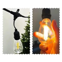 عقد لمبات 5 متر بالطاقة الشمسية