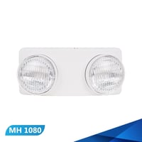 كشاف طوارئ ليد بعدستين لون ابيض